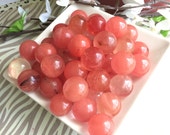 Cherry Quartz Orbs