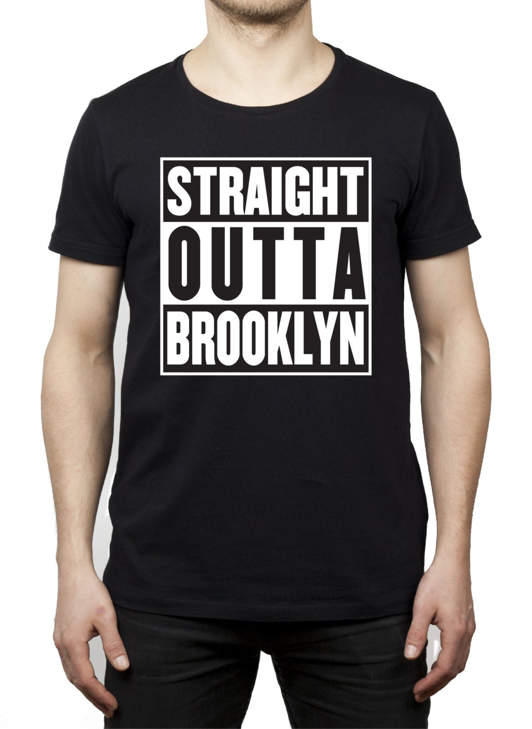 straight outta brooklyn t shirt