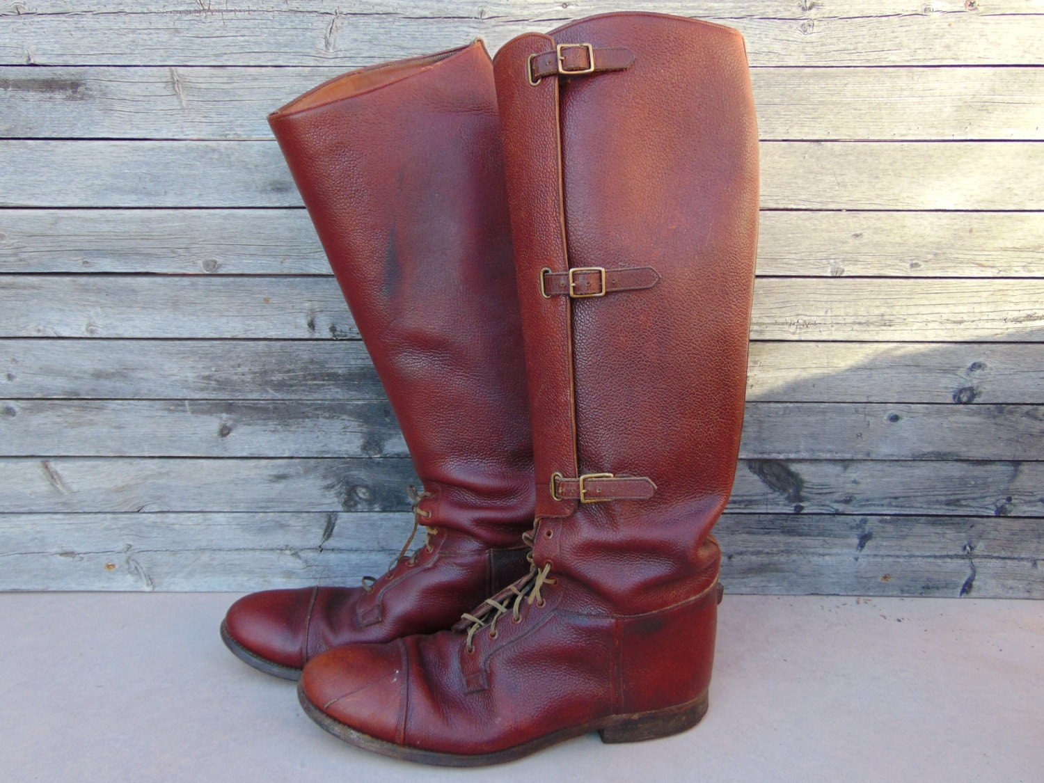 WWII Cavalry Boots Dehner Boot Company 1941 By RetroRebelTrading