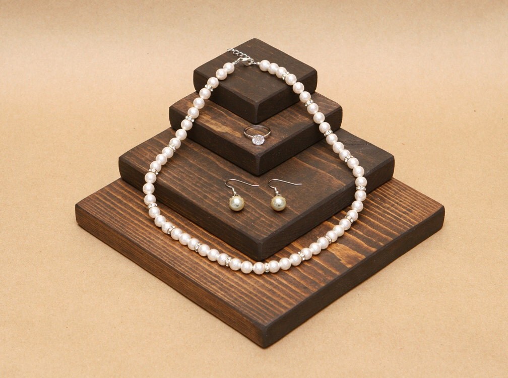 Wooden Jewelry Display Riser / R003