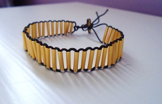 Criss Cross Beaded Bracelet