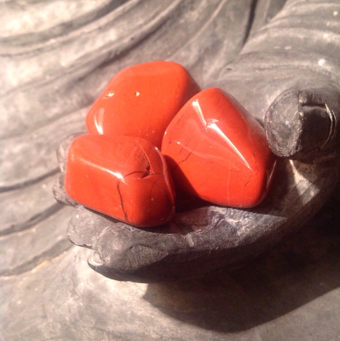 Crystal Red Jasper Tumbled Stone Red Jasper By Jessikadavisems