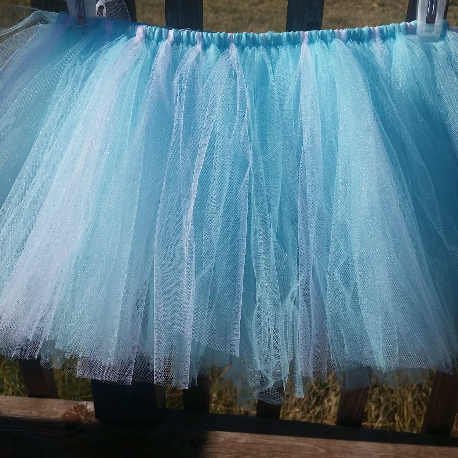 Aqua Tutu Blue tutu Girls tutu Adult tutu by JumpingBeanCreations