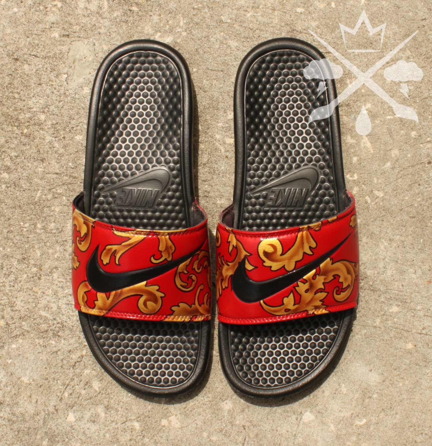 customizable nike slides