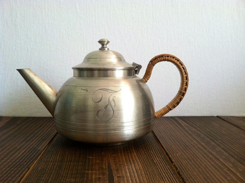 Vintage Selangor Pewter Teapot