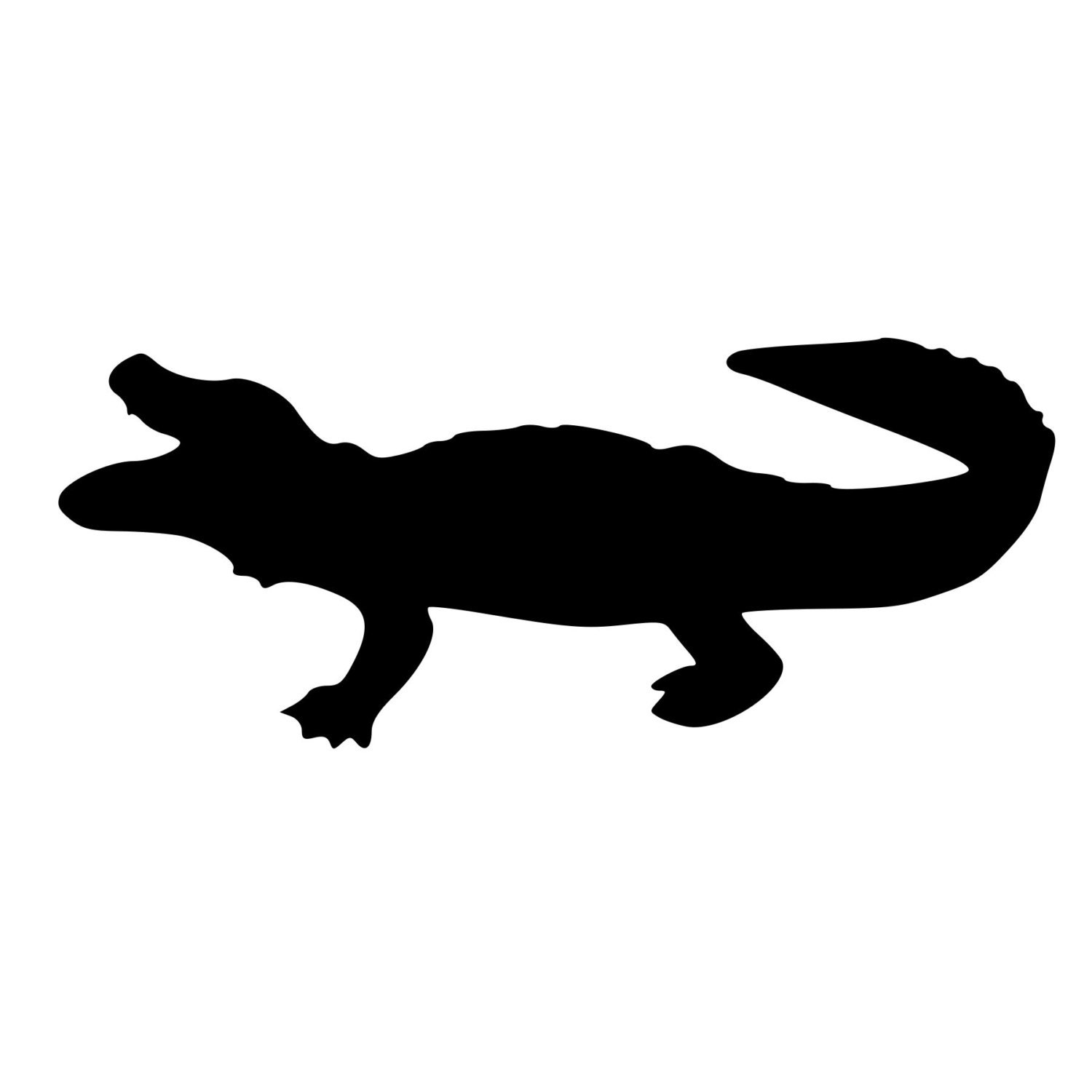 Alligator 5 Die-Cut Decal Car Window Wall Bumper Phone Laptop