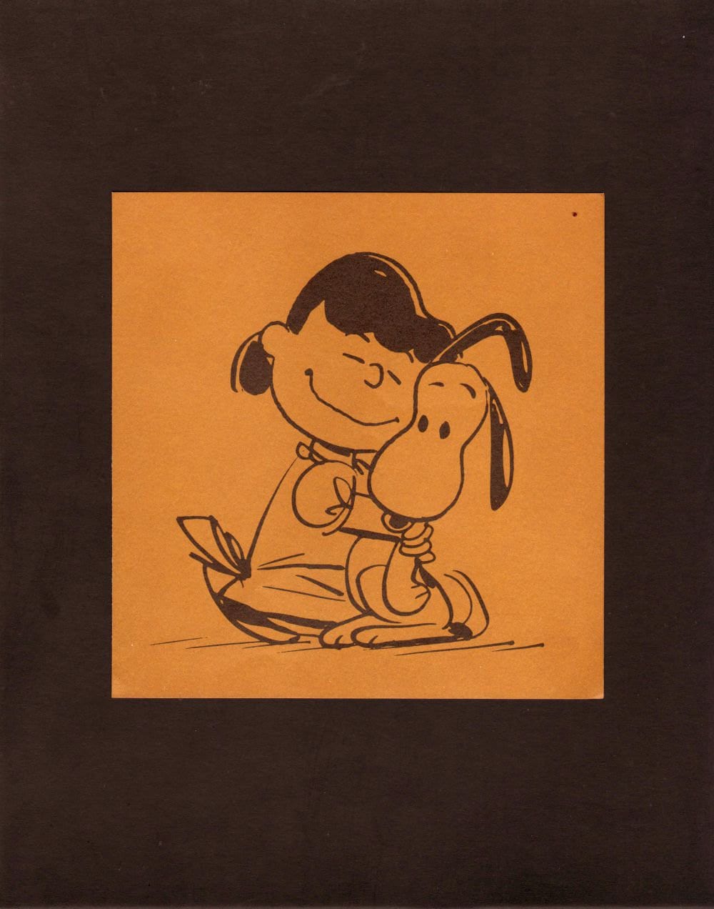 Pair Snoopy Art Prints 2 Vintage Peanuts by AdasLeftOverLove