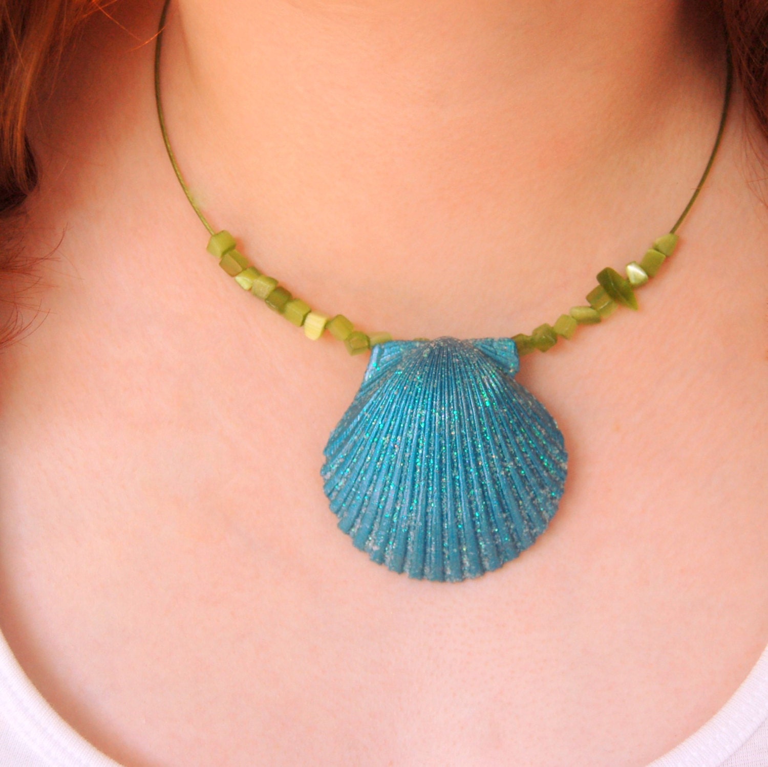 Mermaid Jewelry Seashell Necklace Shell Jewelry Sea