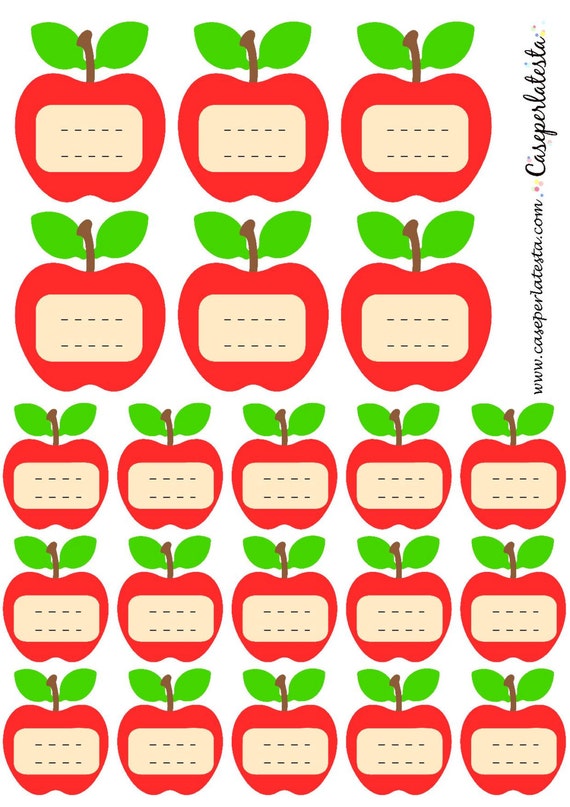 apple make your own calendar apple printable labels by caseperlatesta on etsy apple make your own calendar apple printable labels by caseperlatesta on etsy