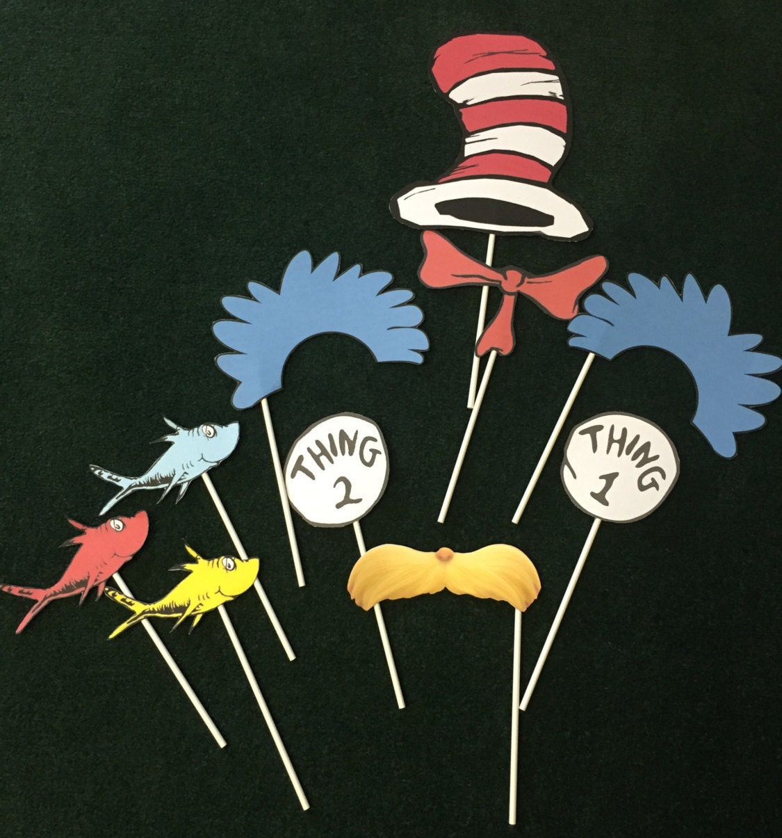 Seuss Inspired Photo Props