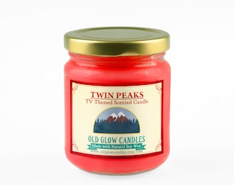 Twin Peaks Inspired Scented Soy Candle