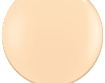 36" Jumbo latex balloon in BLUSH. Large blush pink balloon. Light pink balloon. Jumbo balloon. 36 inch balloon. Huge blush balloon.