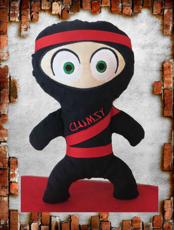 night ninja plush doll