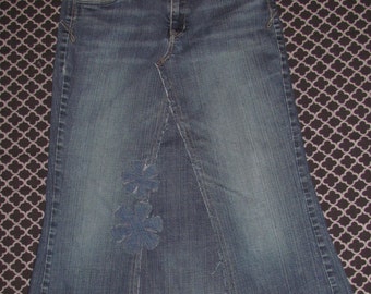 Juniors Jean skirt size 16 1/2