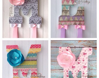 Bow Holder, Headband holder, hair bow holder, initial bow holder, bow organizer, headband organizer, custom bow holder, baby shower gift