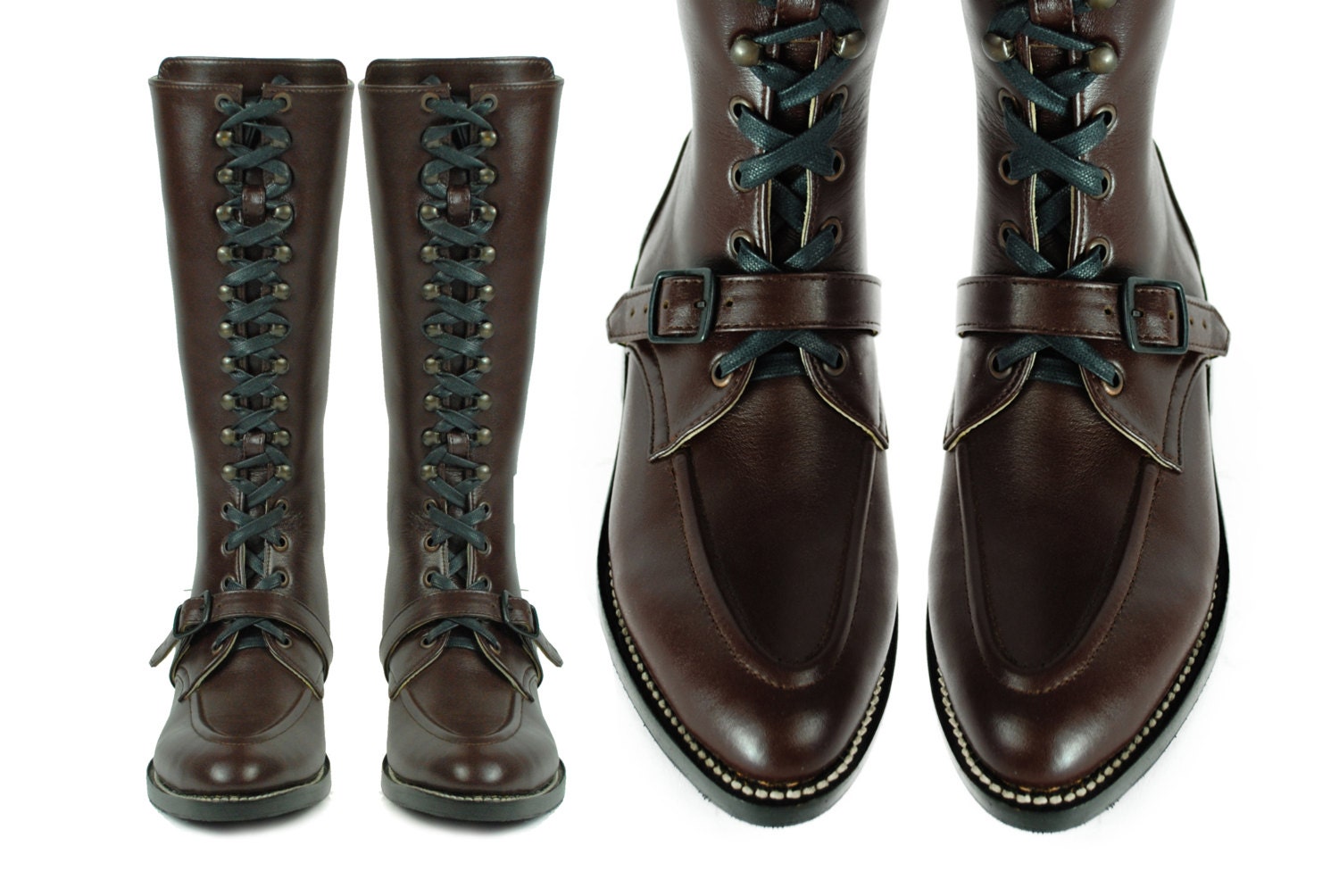 goodyear welt moc toe boots
