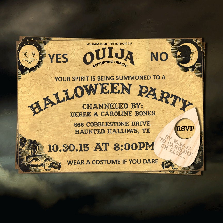 Halloween Party Invitation Printable by LittleMountainTop ...