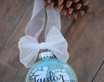 Personalized Baby's First Christmas Ornament
