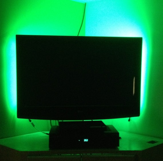 4 Sided Led TV Back Lights Multi Color RGB Accent by Brightworkz