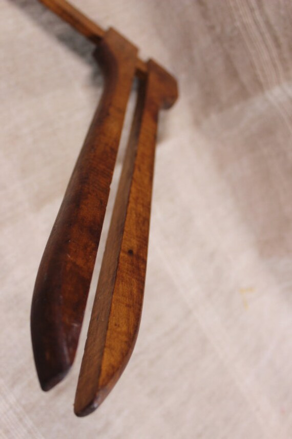 Tree Caliper Lumber measuring tool all wood vintage French