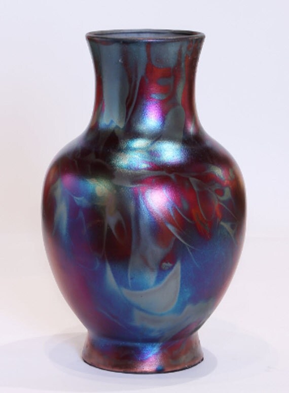 Decorative Ceramic Copper Luster Matte by SilvercreekPotteries