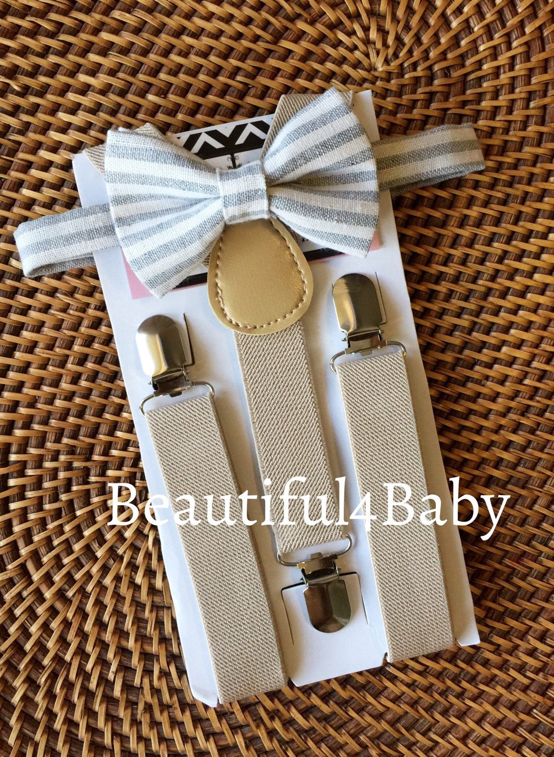 Grey Baby Bow Tie Grey Toddler Bow Tie Little Boy Bow Tie