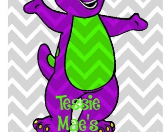 Barney Digital Design for Instant Download, Barney SVG, DXF, EPS,