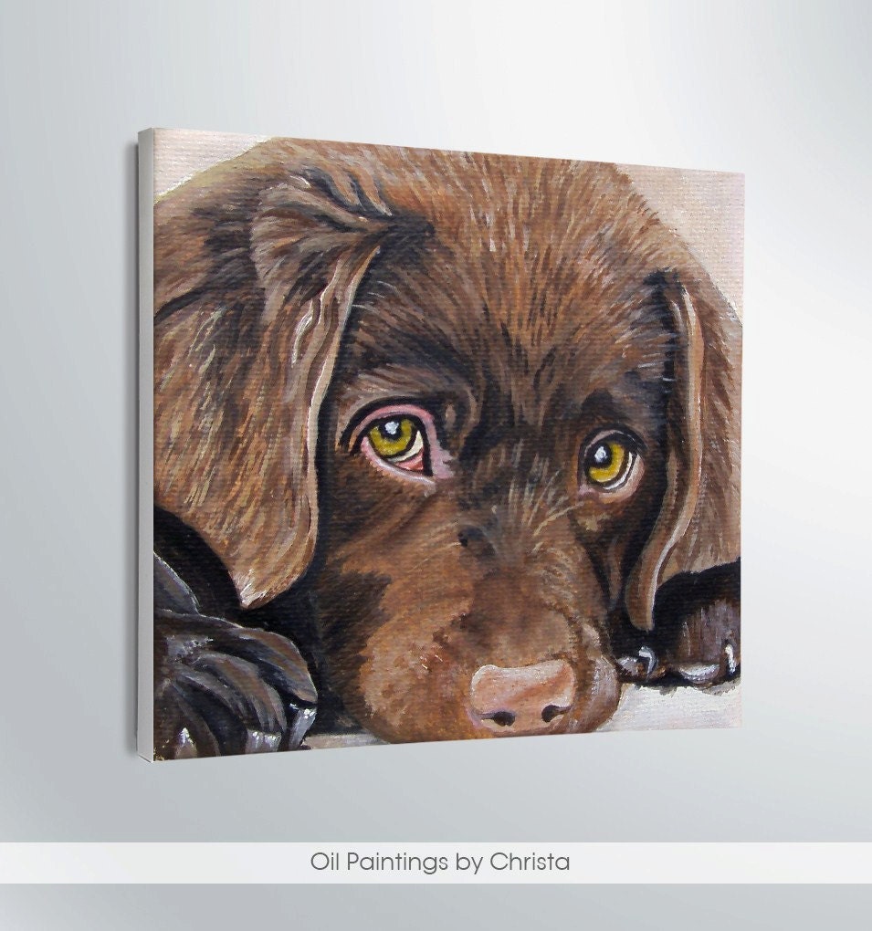 Custom Portrait Personalized pet art by OilpaintingsChrista