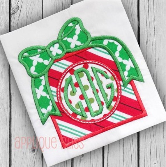 monogram gift digital christmas applique design christmas monogram gift digital christmas applique design christmas