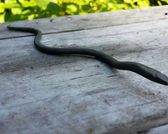 Hand Forged Snake Sculpture