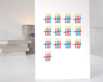65th Birthday Card, card for 65th, 65 birthday card, birthday card for father, witty birthday card, matching wrapping paper available