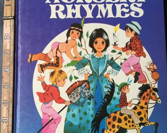 My Treasury of Rhymes Author Traditional, Illustrated by Rene Cloke 1981