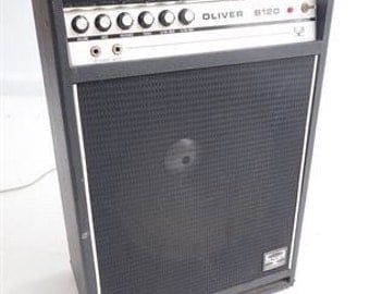 I Vintage Oliver B120 Bass Tube Amp 1970's