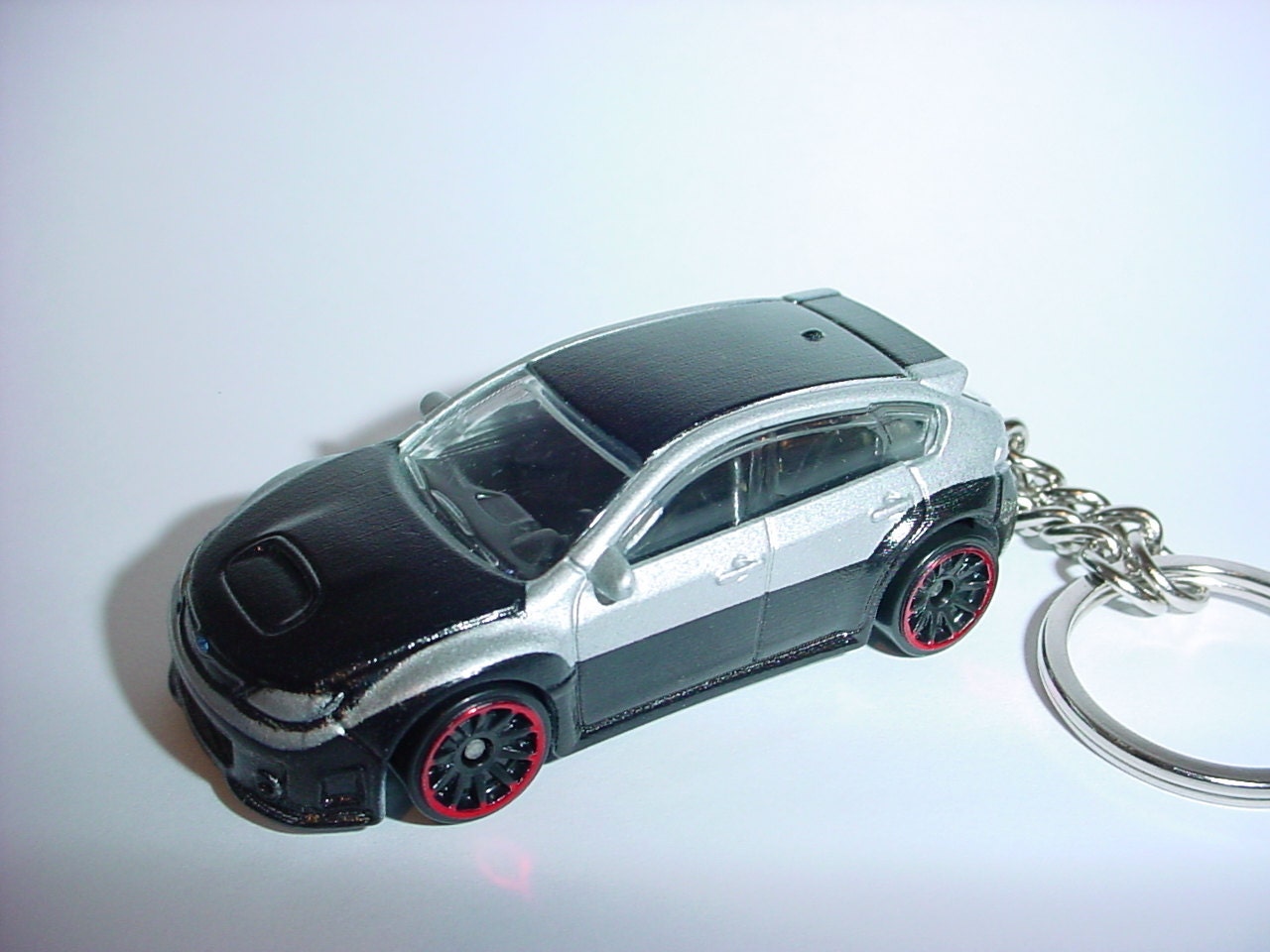 3D Subaru WRX STI custom keychain by Brian Thornton keyring