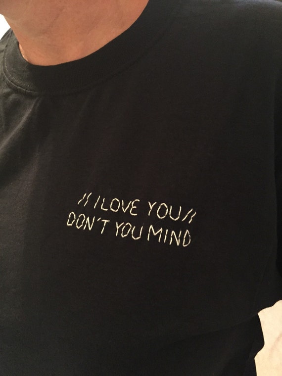 The 1975 'Me' Inspired Embroidered Tshirt