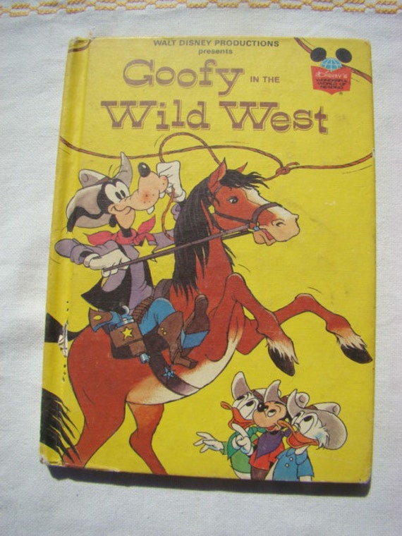 Goofy in the Wild West. Disney's Wonderful by ForestStreetVintage