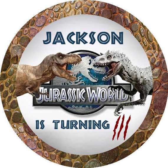 Jurassic World Jurassic Park Printable Cupcake by Onesweetwirl
