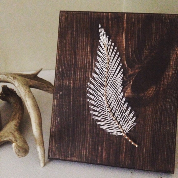 String art feather