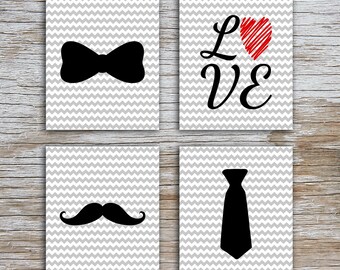 Just For Fun (F) - Love Moustache and Ties