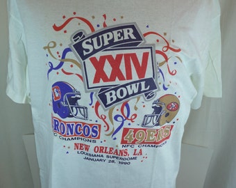 super bowl xxiv shirt