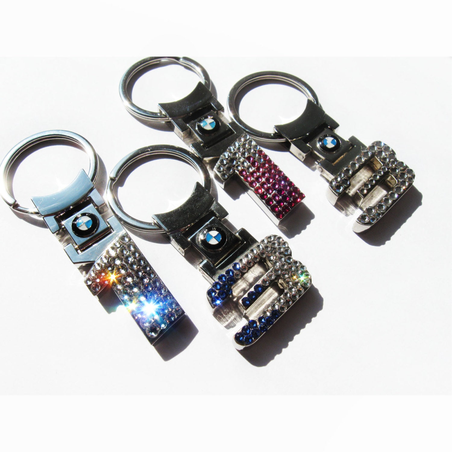 Bling BMW 1 Series keychain with Swarovski by LaVostraDolceVita