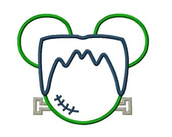 Character Inspired Mister Mouse FrankeNstein Embroidery Applique Design