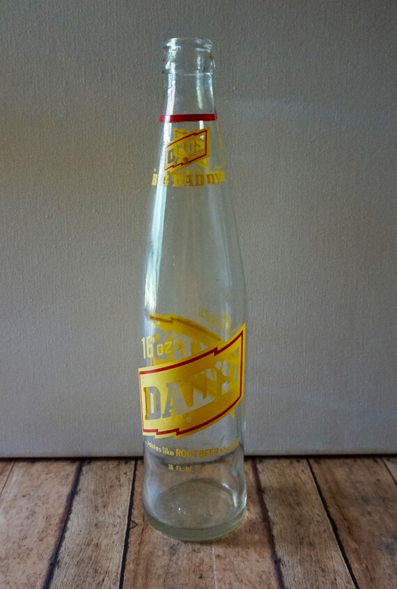 Vintage Soda Pop Bottle Vintage Dad's Big