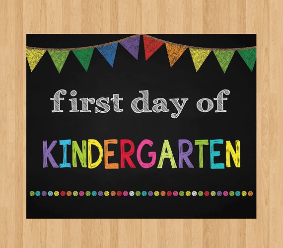 what to teach first day of kindergarten