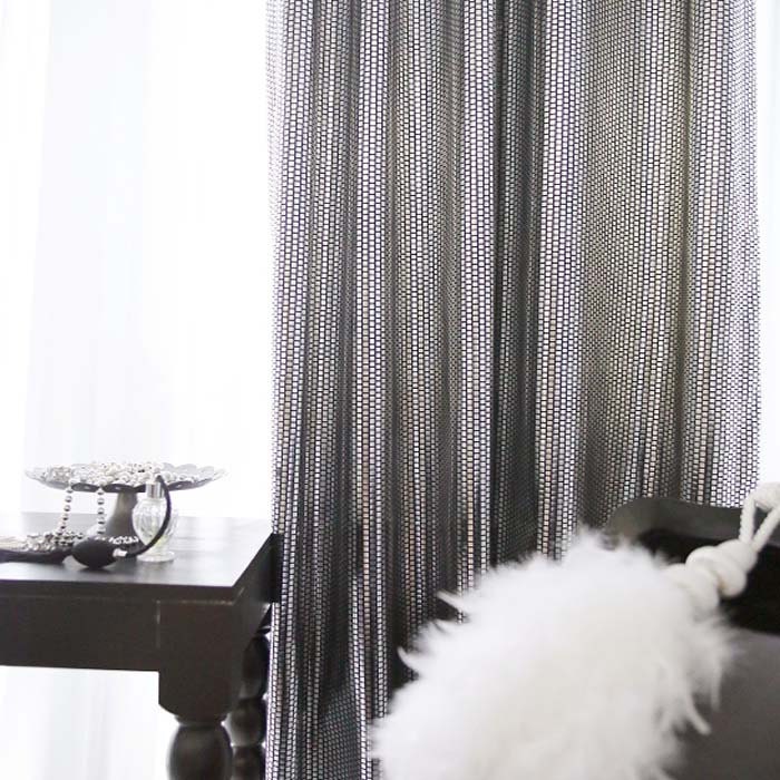 sparkly silver foiled plaid blackout curtain nursery curtains sparkly silver foiled plaid blackout curtain nursery curtains
