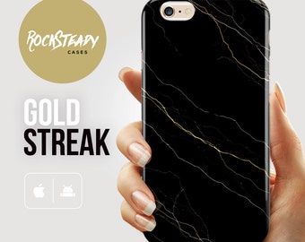 Black and gold iPhone 6 case, marble iPhone 6 case, marble iPhone 6 Plus case, iPhone 6 case, iPhone 5s Case, iPhone 5C case, Marble case