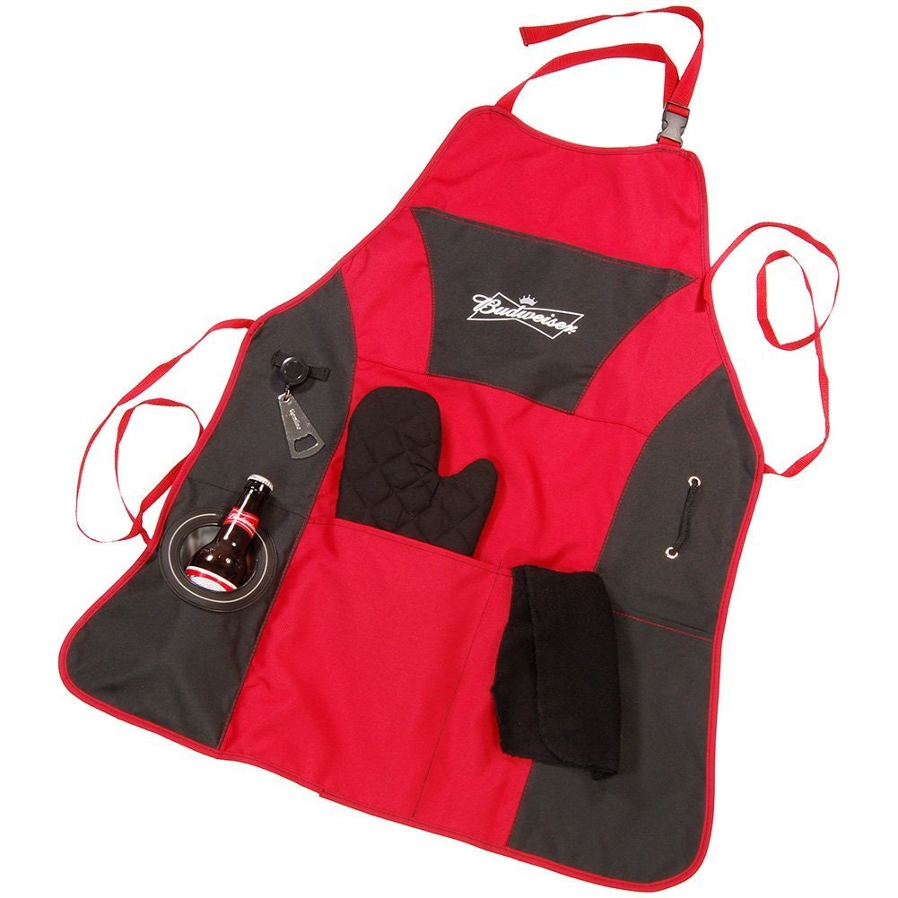 Budweiser Grill Master Apron Kit