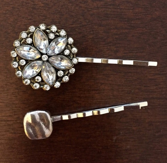 Items similar to Fancy Bobby Pins, Wedding Hair Pins, Bridal Pins on Etsy