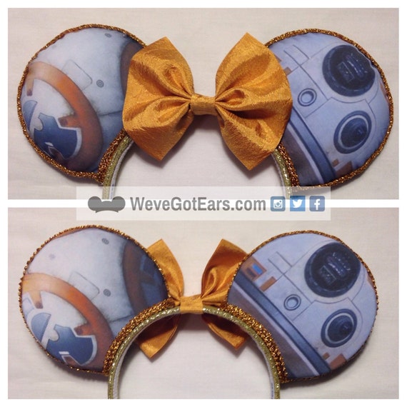 BB-8 - Star Wars - Handmade Mouse Ears - Mickey Ears