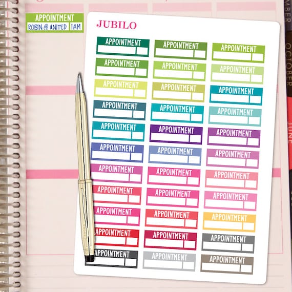 Download Planner Stickers Appointment Stickers
